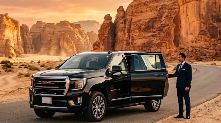 Chauffeur Service AlUla with Talin Transportation