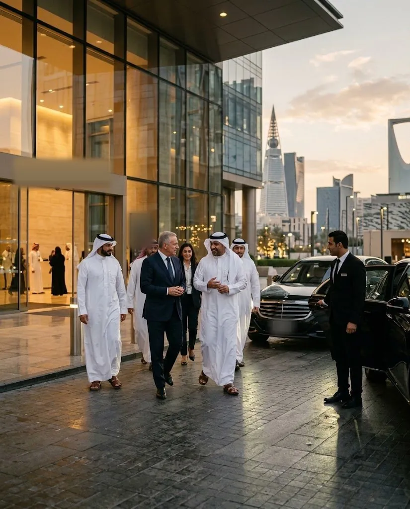 Corporate transportation services in Riyadh