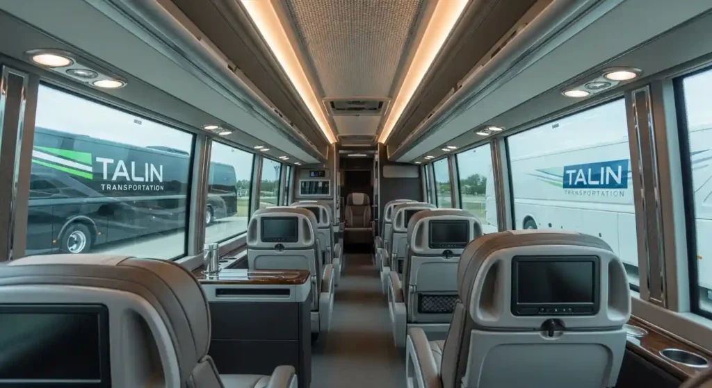 Key Features of Talin Transportation’s Luxury Buses