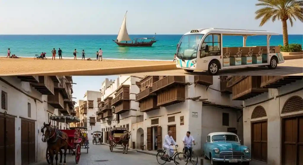 sightseeing transportation service in jeddah