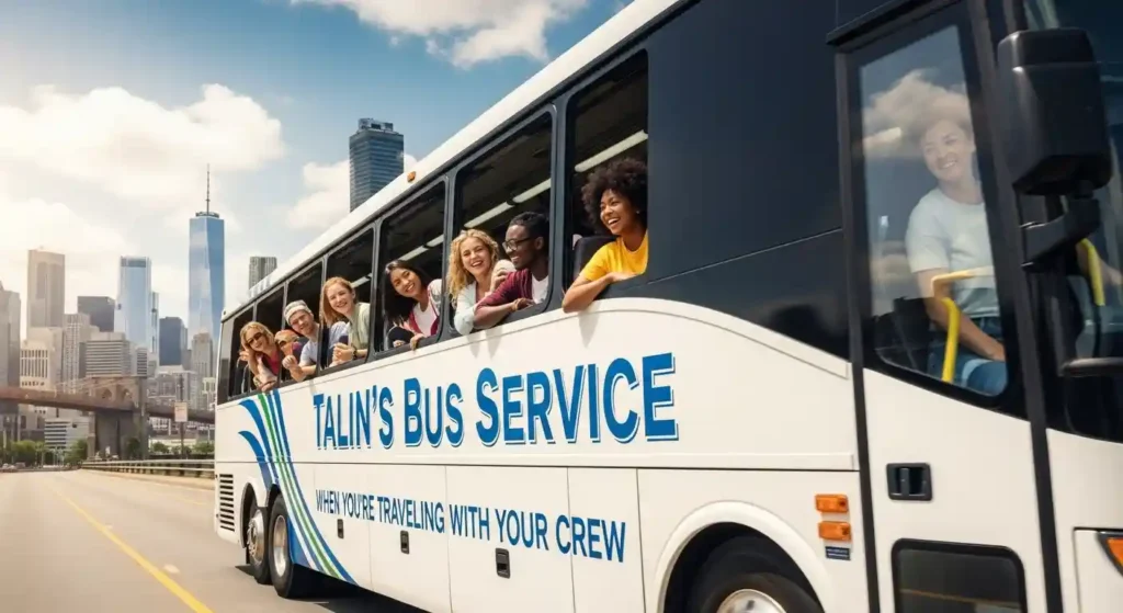 Talin's Bus Service When You're Traveling With Your Crew