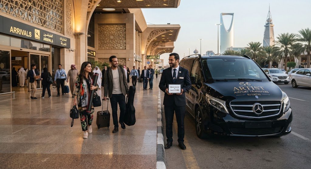 artist airport transfers Riyadh - Talin VIP arrival service