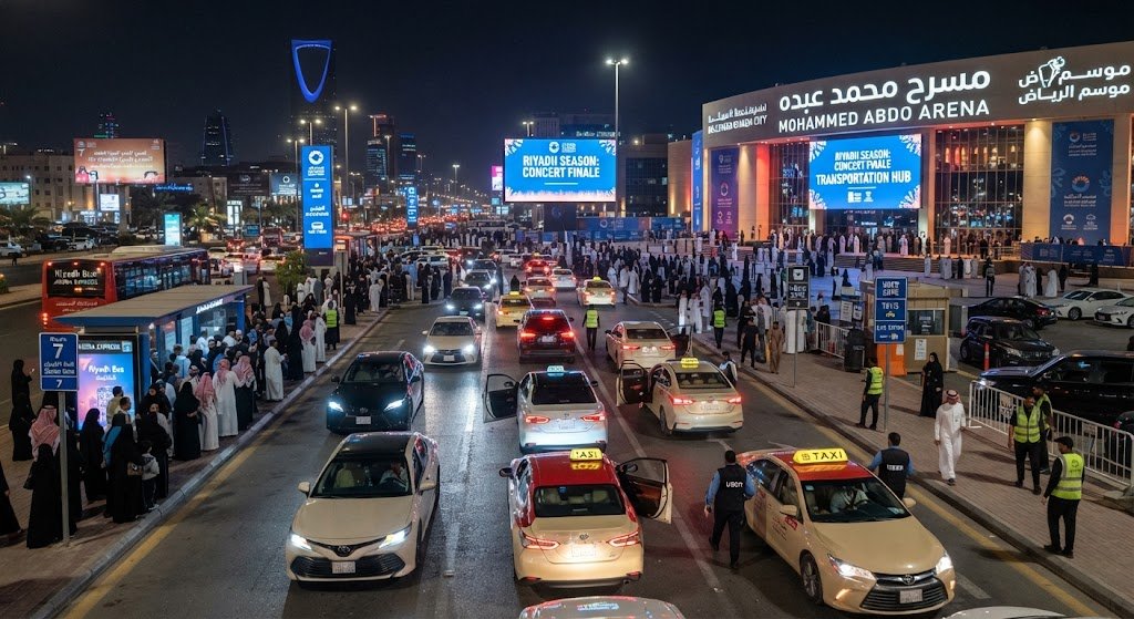 concert transportation Riyadh - Talin artist and crew transport
