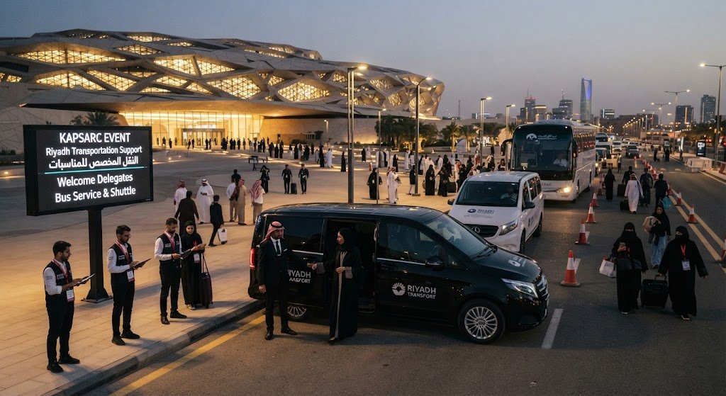 event transportation support Riyadh - Talin coordinated event logistics