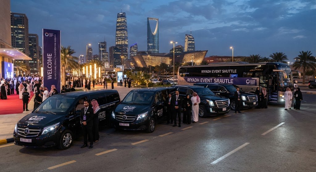 event transportation support Riyadh - Talin coordinated event logistics