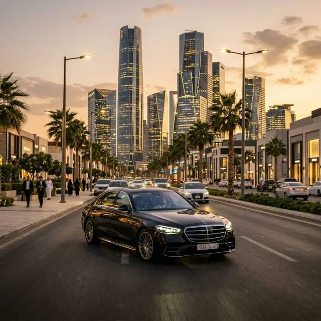 Executive transportation service in Riyadh
