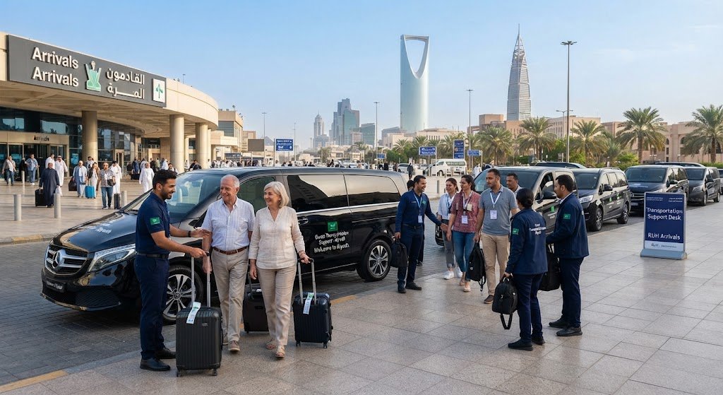 guest transportation support Riyadh - Talin event guest transfer