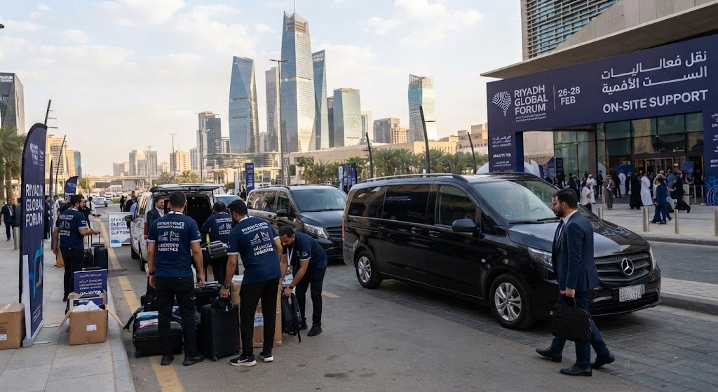 on-site event support Riyadh - Talin standby event transport