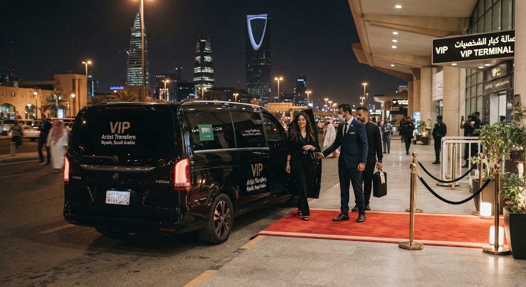 VIP artist transfers Riyadh - Talin private arrival service