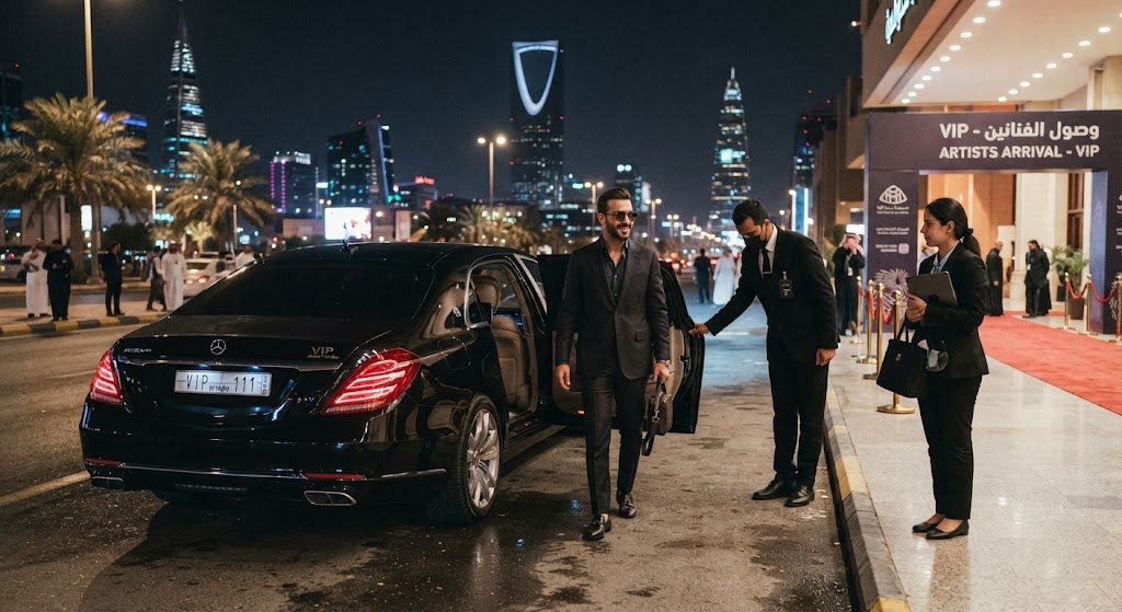VIP artist transfers Riyadh - Talin private arrival service