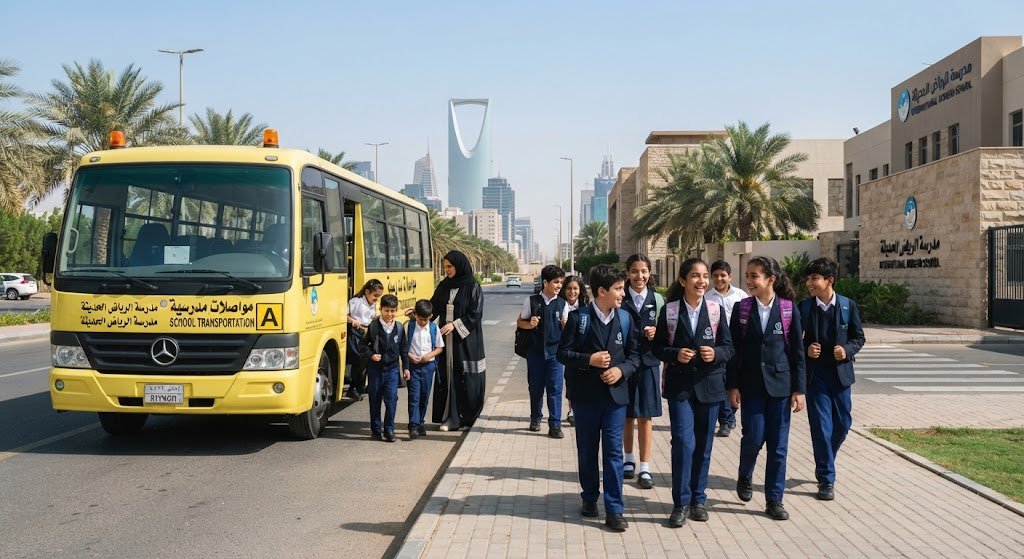 school and group transportation Riyadh - Talin student shuttle