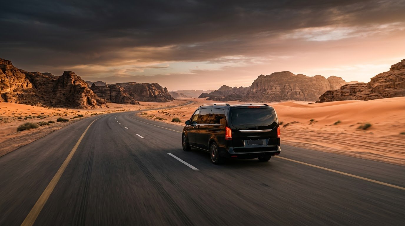 Talin car for the trip from Makkah to Madinah by car
